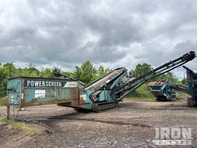 2009 Powerscreen 1400 Tracked Screen Plant