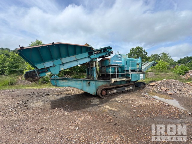 2010 Terex Pegson 1000 Maxtrak Cone Crushing Plant