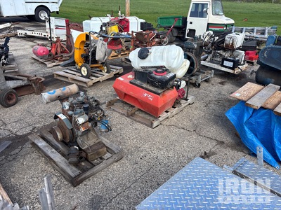 Quantity of (4) Pallets of Pumps & Engines