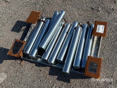 Quantity of (10) HW 80 mm x 545 mm Excavator Bucket Pins