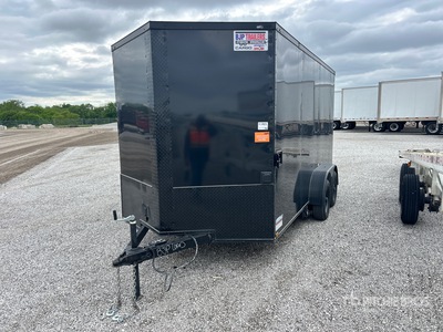2025 Quality Cargo 14 ft T/A Remorque fermée