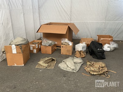 (13) Field Packs, (3) Extreme Cold Weather Parka Liners & Assorted Items