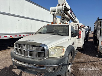 Altec TA37M 37 ft on 2008 Dodge Ram 5500 4x4 Bucket Truck (Inoperable)