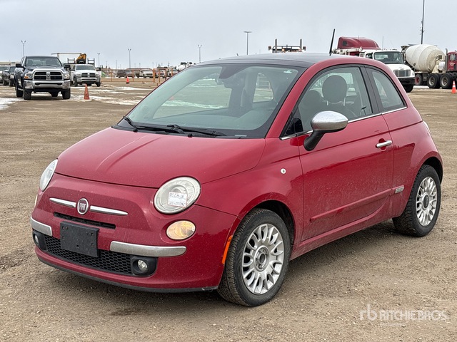 2012 Fiat 500 2012 Fiat 500 Lounge Automobile