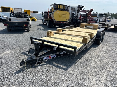 2026 Double A 10220T7K 20 ft T/A Equipment Trailer (Unused)