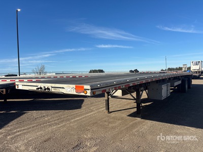 2018 MAC 53 ft T/A Spread Axle Remorque à plateau