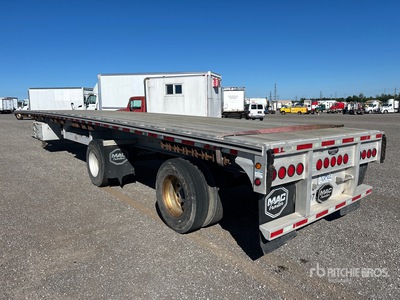 2018 MAC 53 ft T/A Spread Axle Remorque à plateau