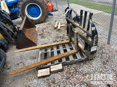 Land Pride PFL5660 60 in Skid Steer Forks (Inoperable)