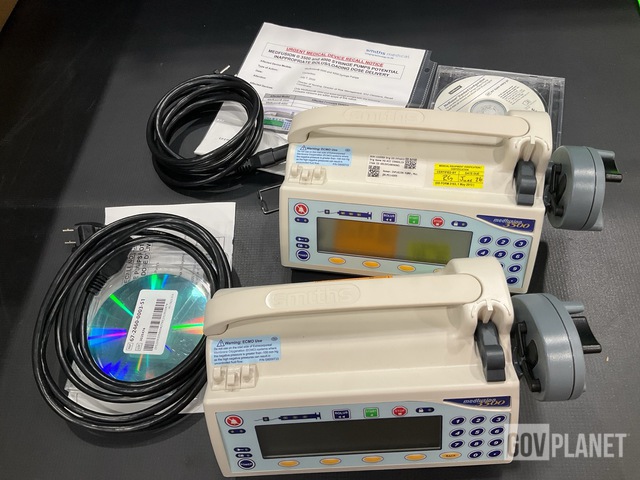 (2) Smiths Medical Medfusion 3500 Infusion Pumps
