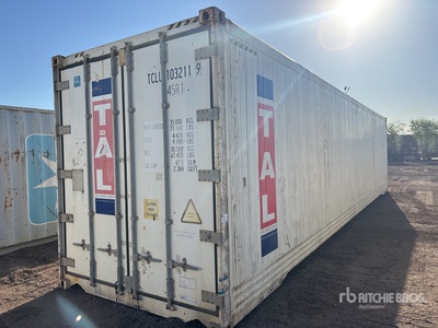2010 40 ft High Cube Refrigerated Storage Container