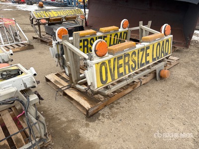 Quantity of Over size load sign