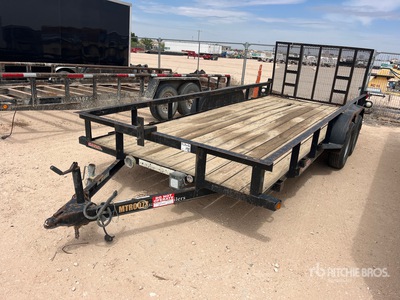 2018 Quality 718GD/2B 10 ft T/A Utility Trailer