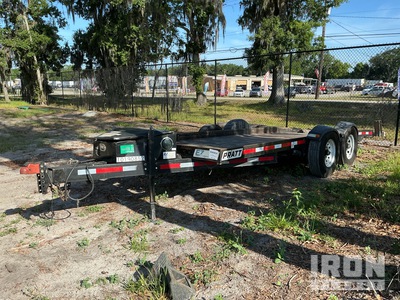 2019 Pratt EZ-1980S 19 ft T/A Tilt Deck Trailer