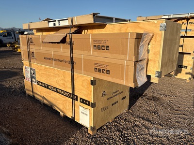 25 ft x 49 ft x 10 ft Metal Warehouse Kit (Unused)