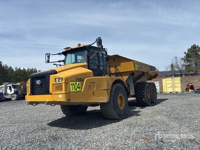 2021 Cat 745 شاحنة قلابة مفصلية