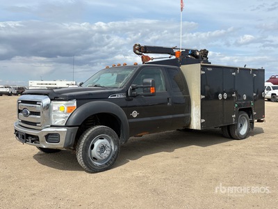 2015 Ford F-550 XLT 4x4 Extended Cab Service Truck