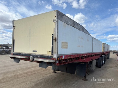 2013 Custom Built 28 ft Super B-Train Lead Belly Grain Trailer