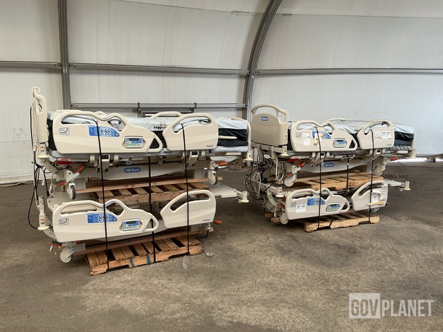 (4) Hill-Rom Hospital Beds