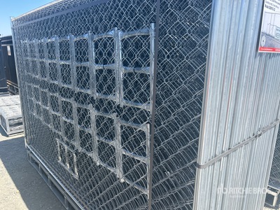Quantity of (32) 2026 SUNTOP S0610-32 10 ft x 6 ft Chain Link Temporary サイト フェンス (Unused)
