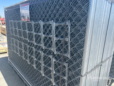 Quantity of (32) 2026 SUNTOP S0610-32 10 ft x 6 ft Chain Link Temporary サイト フェンス (Unused)