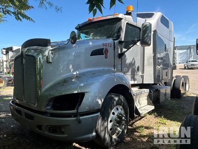 2012 Kenworth T660 6x4 T/A Sleeper Truck Tractor (Inoperable)