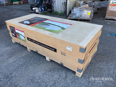 2026 SUNTOP SC2040B 20 ft x 40 ft Enclosed Carport (Unused)