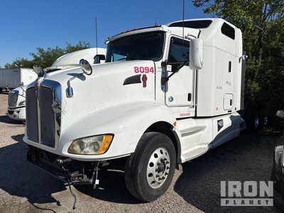 2016 Kenworth T660 6x4 T/A Sleeper Truck Tractor (Inoperable)