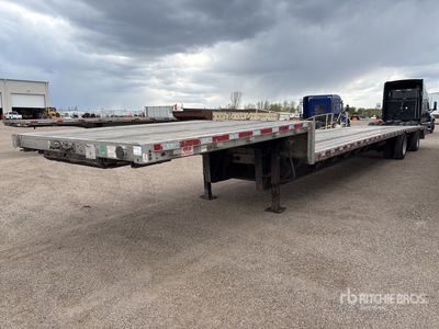 2013 Wilson Cd1080 53 ft T/A Spread Axle Single Drop Step Deck Trailer