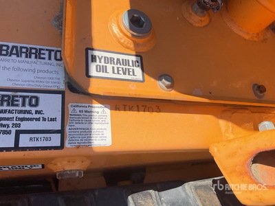 2020 Barreto E2036RTK Tracked Trencher w/ Barreto Trailer