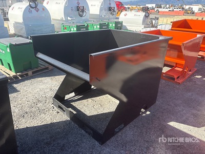 Kit Containers 62 in Skid Steer Dump Hopper (Unused)