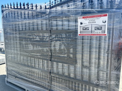 Quantity of (6) 2026 SUNTOP S0720 20 ft Wrought Iron Bi-Parting Driveway Gate (Unused)
