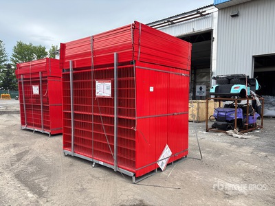 Quantity of (90) 2026 SUNTOP S1822-90 7 ft 6 in x 6 ft Temporary Site Fence (Unused)