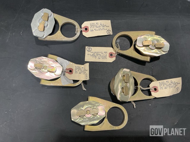 (5) RBC Aerostructures A-7000 REV J1 Cargo Fittings