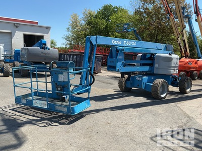 2014 Genie Z-60/34 4WD Diesel Plataformas Elevadoras Articuladas