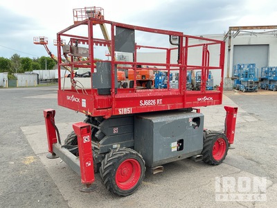 2016 Skyjack SJ6826 RT 4x4 Diesel Elevador de tijera