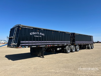 2009 Doepker Tri/A Super B-Train Lead Grain Trailer