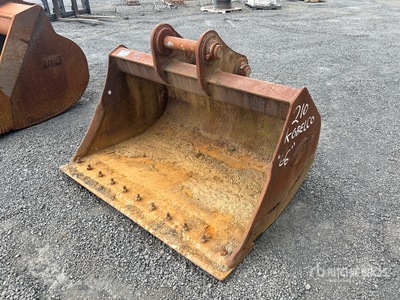 63 in Cleanup Excavator Bucket - Fits Kobelco 210