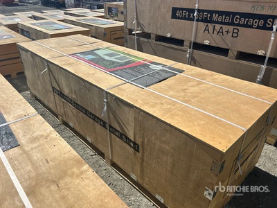 2026 SUNTOP S2541 Double Garage Metal Opslag Gebouw (Unused)