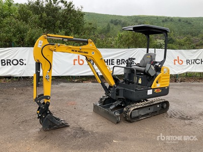 2019 New Holland E18C Mini Excavadora