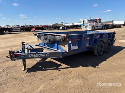 2019 Road Clipper 14 ft T/A Remolque Ligero de Volteo