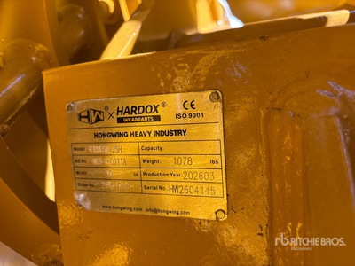 2026 HW THUMB20-25H Hydraulic Excavator Thumb (Unused)