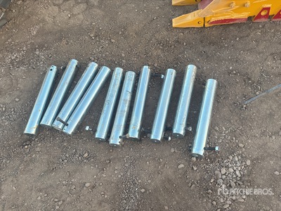 Quantity of (10) 2026 HW 80 mm x 545 mm Excavator Bucket Pins (Unused)