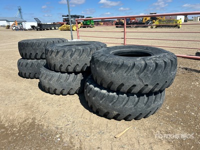 Quantity of (6) Firestone 20.5x25 Tires