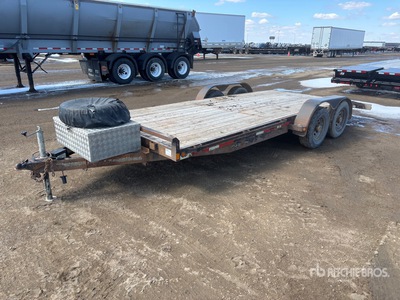 2002 Car hauler 18 ft T/A Remorque pour équipement