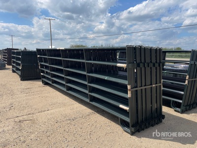 Quantity of (24) 2026 BYT PNL180 18 ft x 5 ft 6 in Panneau pour bétail (Unused)