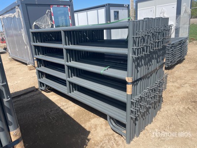 Quantity of (18) 2025 BYT MSP96 9 ft 6 in Recinto per bestiame (Unused)