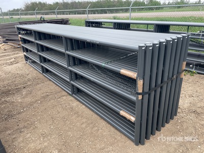 Quantity of (16) 2026 BYT MRG160 16 ft x 4 ft Livestock Gate (Unused)