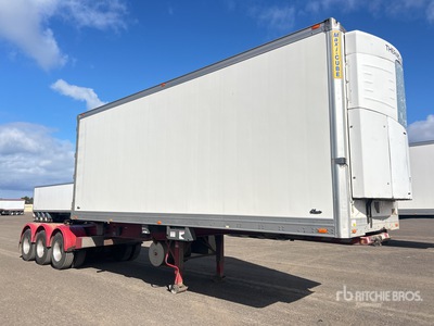 2017 MaxiTrans 7.2 m B-Double Lead Rollback Tri/A Refrigerated Trailer