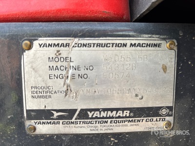 2010 Yanmar VIO55-5B Mini Excavator