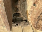 Undercarriage with Left Track Shoes
